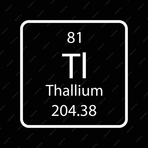 SYMBOLE THALLIUM .